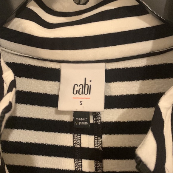 CAbi Byline Jacket #5851 Black & White Small NWOT - Picture 8 of 12